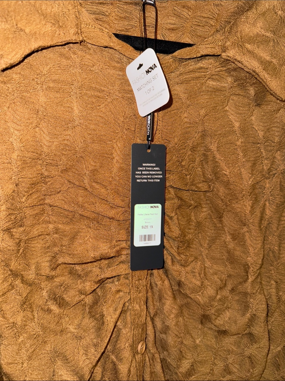 Textured Pant Set - Picture 3 of 5
